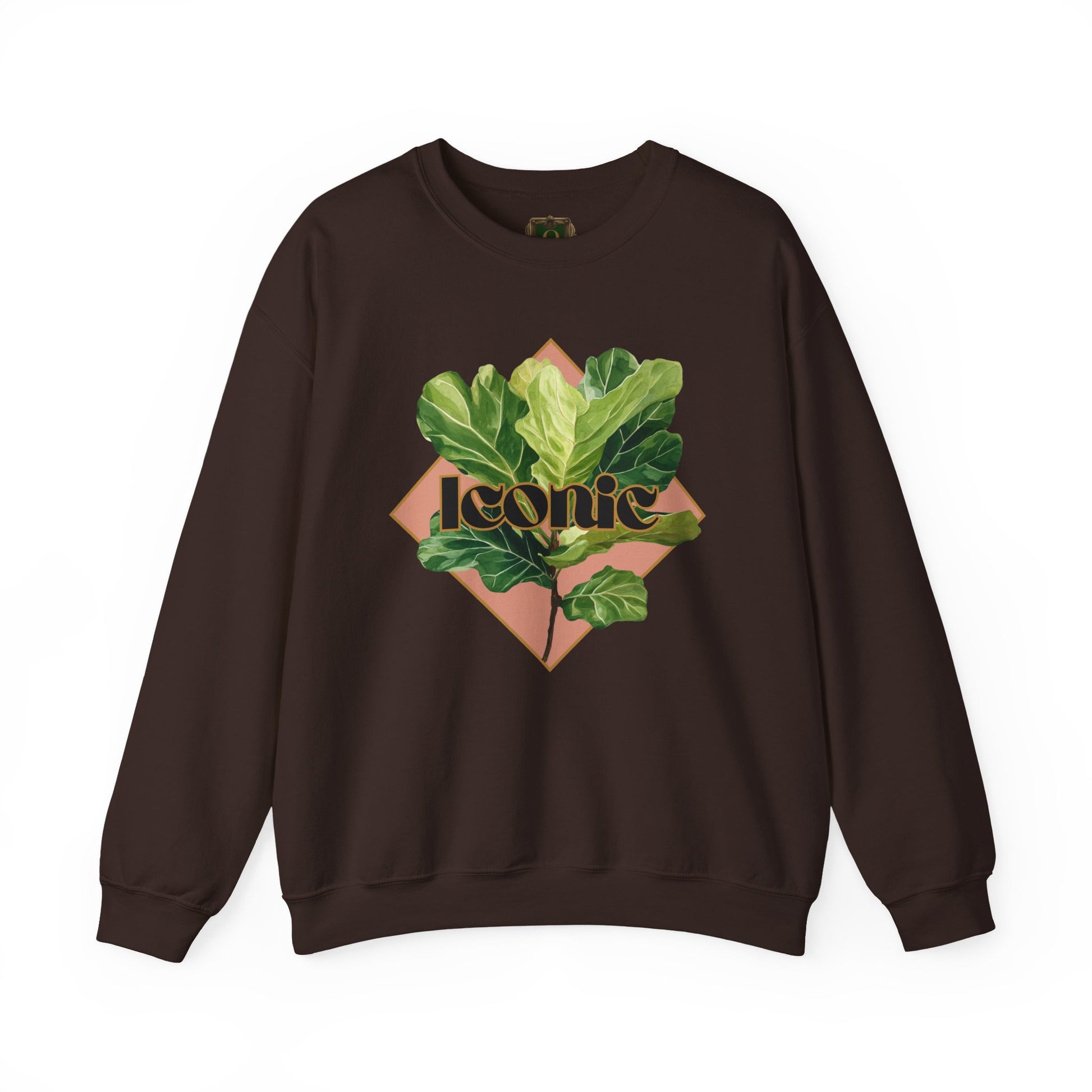 "Iconic Fiddle Leaf Fig" Crewneck Sweatshirt