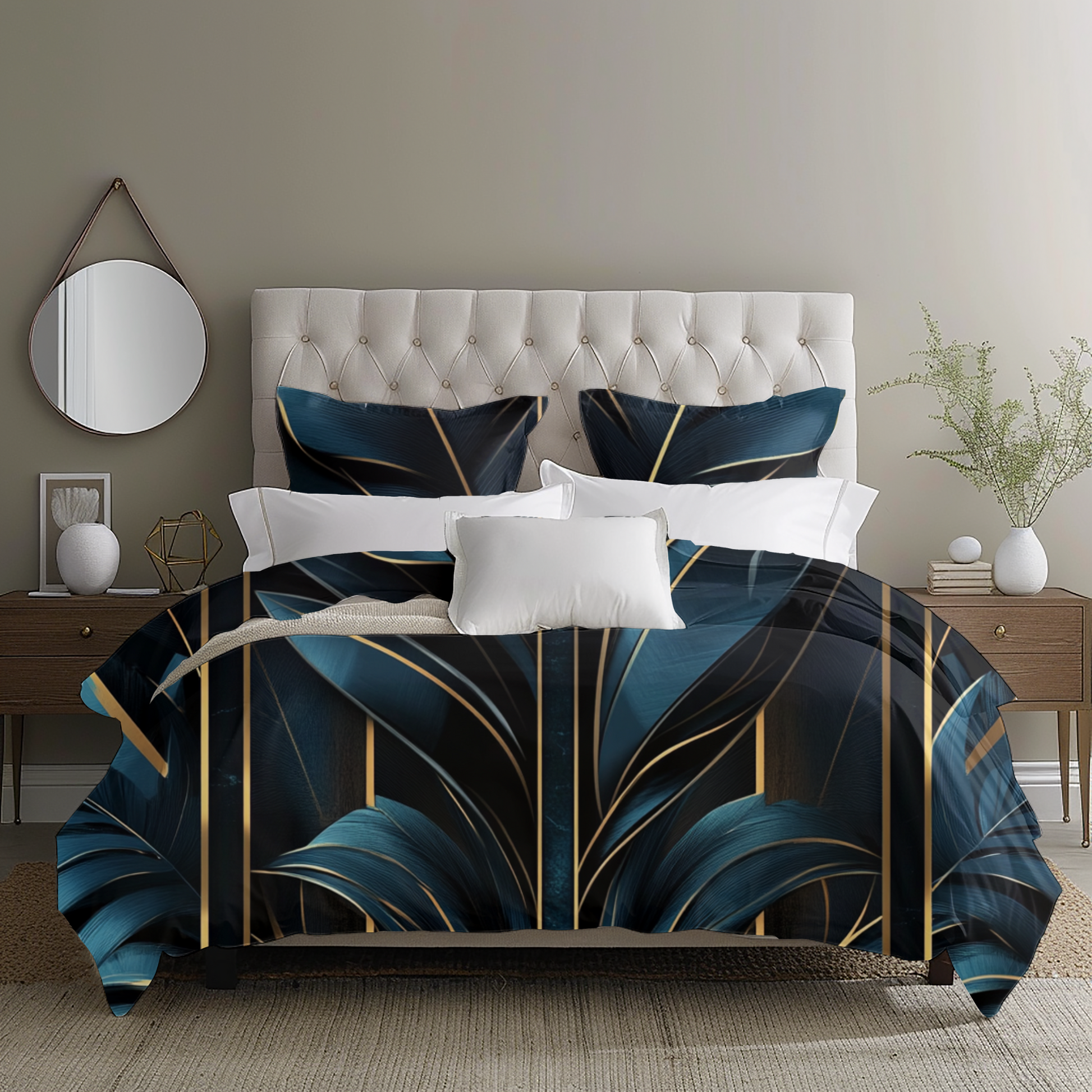 "Twilight Forest" Sateen Duvet