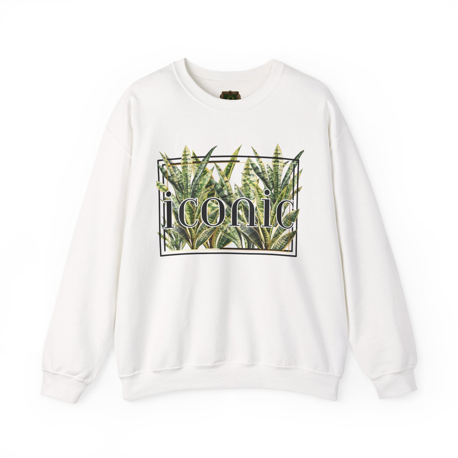 "Iconic Snake Plant" Crewneck Sweatshirt