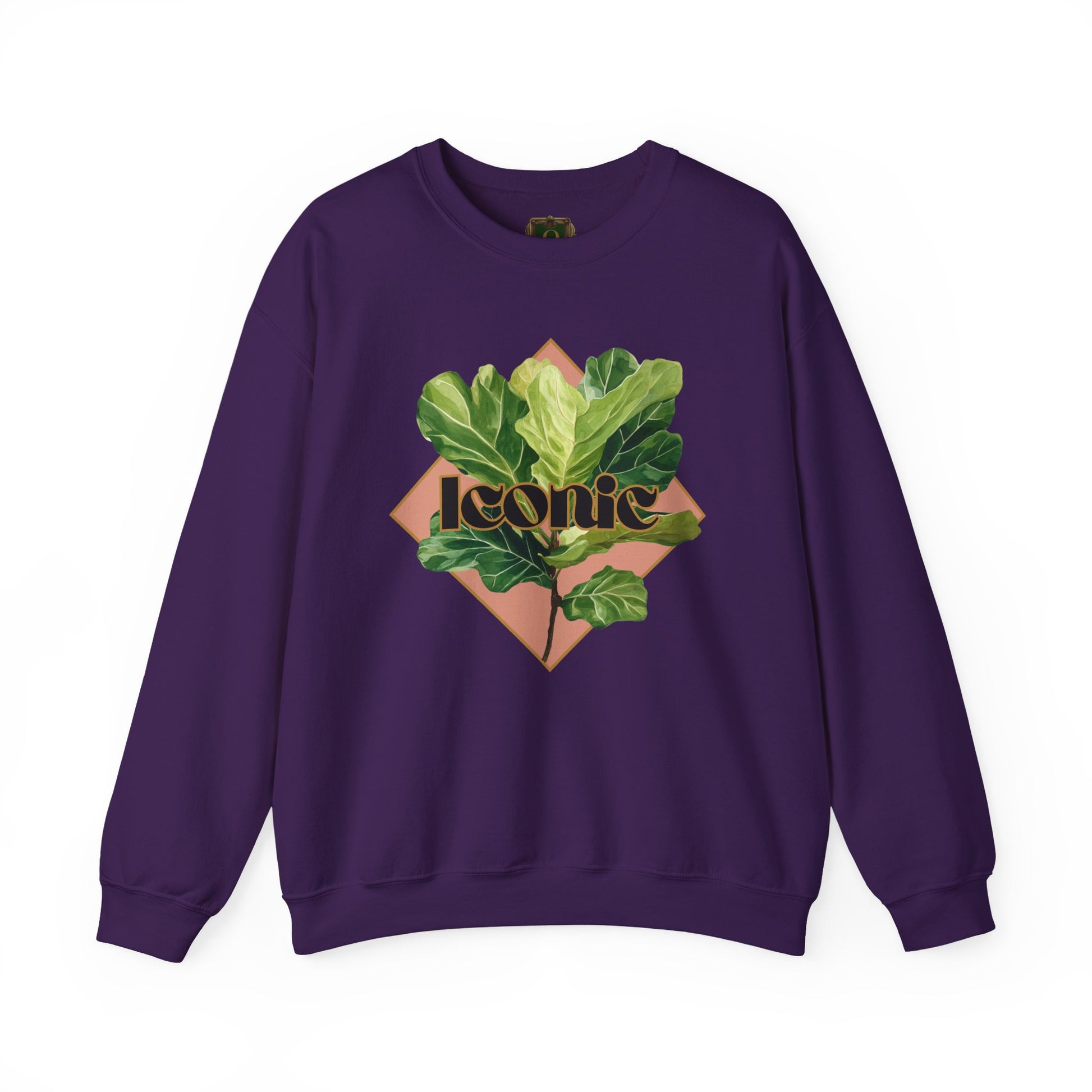 "Iconic Fiddle Leaf Fig" Crewneck Sweatshirt
