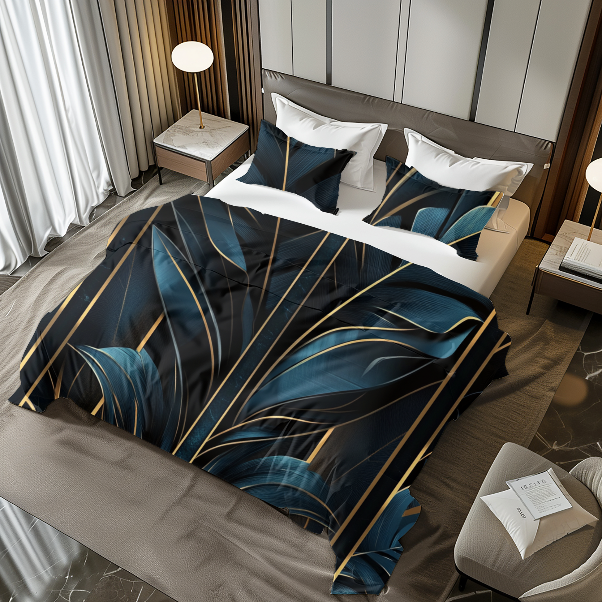 "Twilight Forest" Sateen Duvet