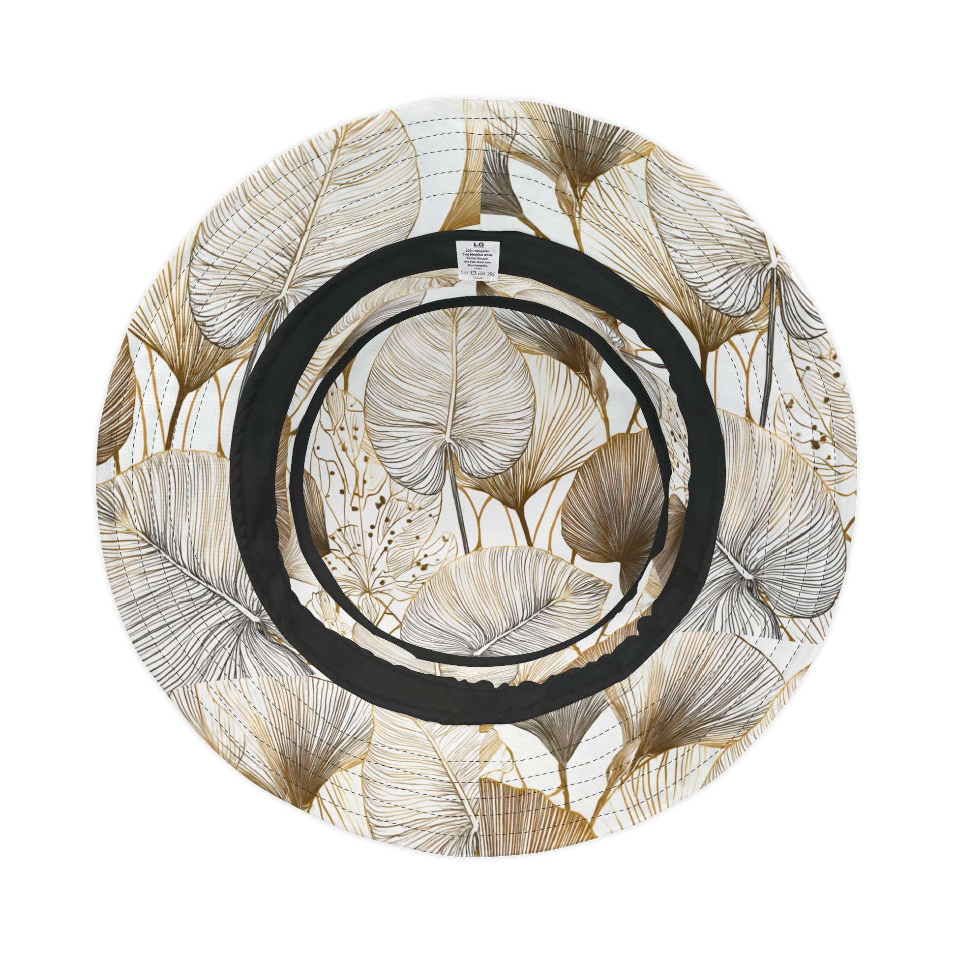 "Gold Leaf" Bucket Hat