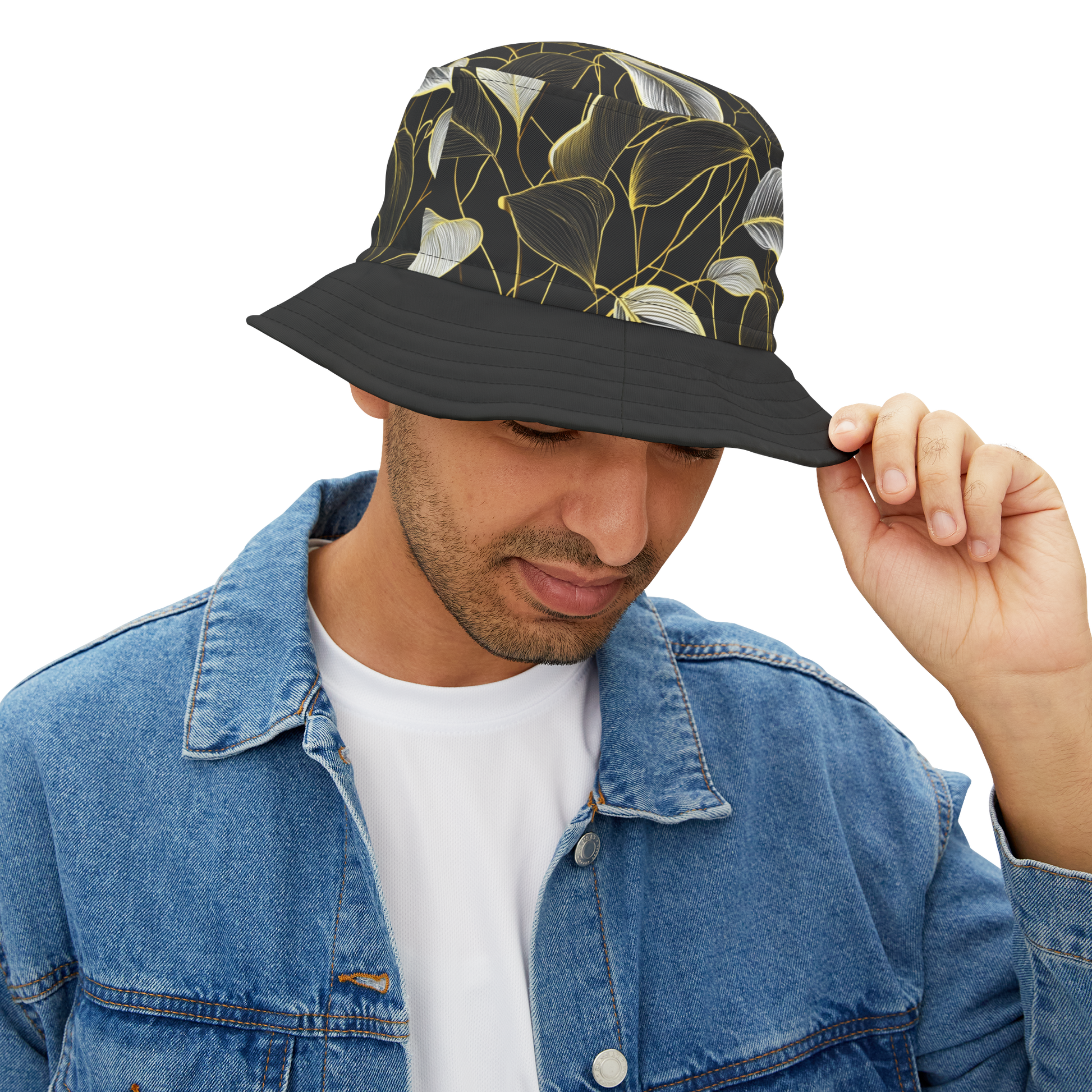 "Mystery Vines" Two-Toned Bucket Hat