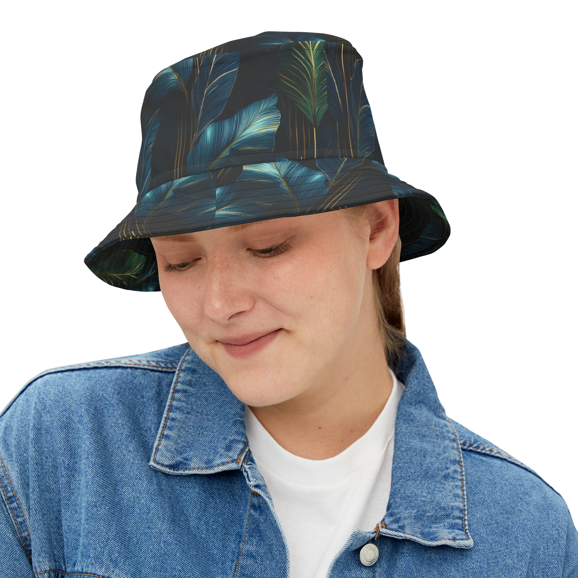 "Sea Forest" Bucket Hat