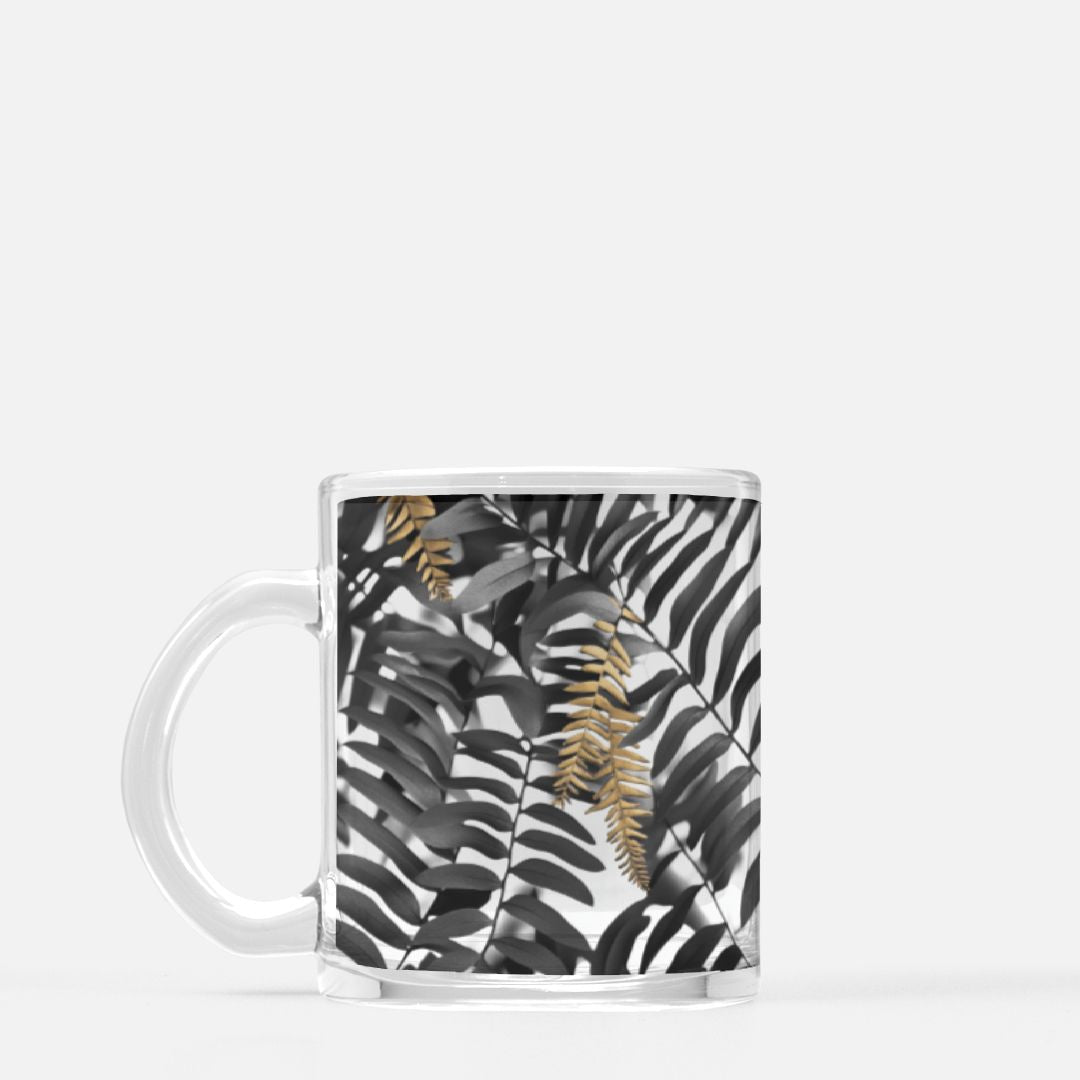 "Dark Fern" Glass Mug